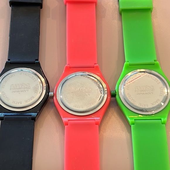 Rumba Silicon Watches.  Lot of 3. - Picture 3 of 6